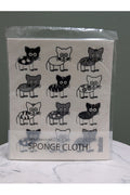 RETRO KITCHEN BIOD DISHCLOTH CAT