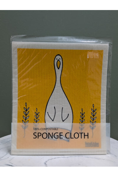 RETRO KITCHEN BIOD DISHCLOTH DUCK