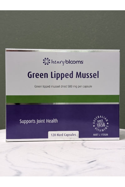 H BLOOMS GREEN LIPPED MUSSEL 120CAP
