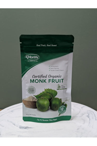 MORLIFE ORG MONK FRUIT POWDER 100G