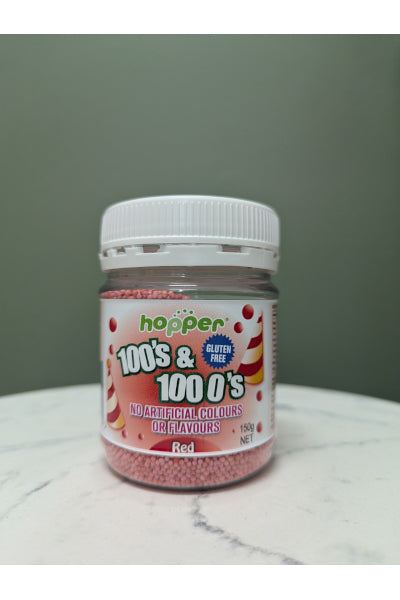 HOPPER 100'S & 1000'S RED 150GM