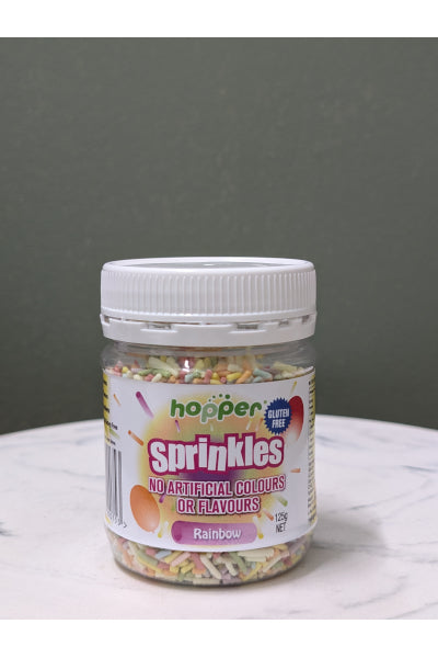 HOPPERS RAINBOW SPRINKLES 125G