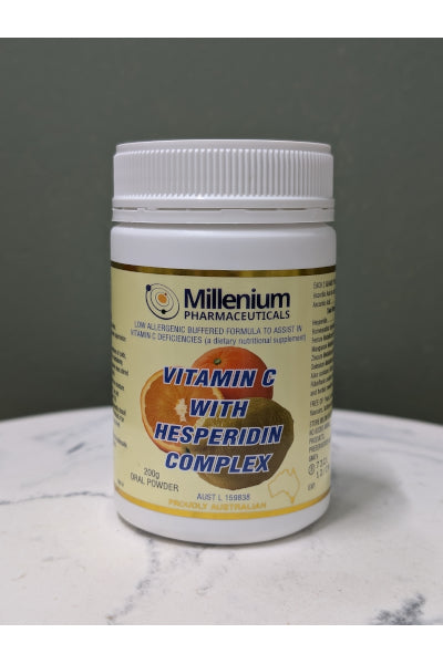 MILLENNIUM VIT C & HESPERIDIN COMP 200G
