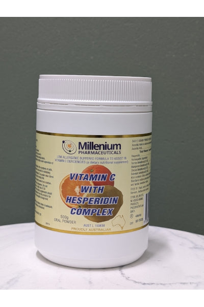 MILLENNIUM VIT C & HESPERIDIN COMP 500G