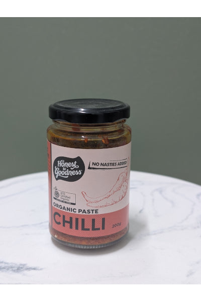 HTG ORG CHILLI PASTE 200GM