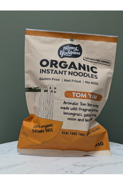 HTG ORG INSTANT NOODLES TOM YUM 85G