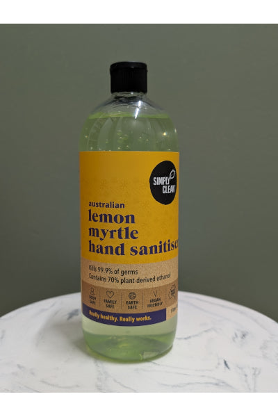 SIMPLY CLEAN L/MYRTLE SANITIZER 1L