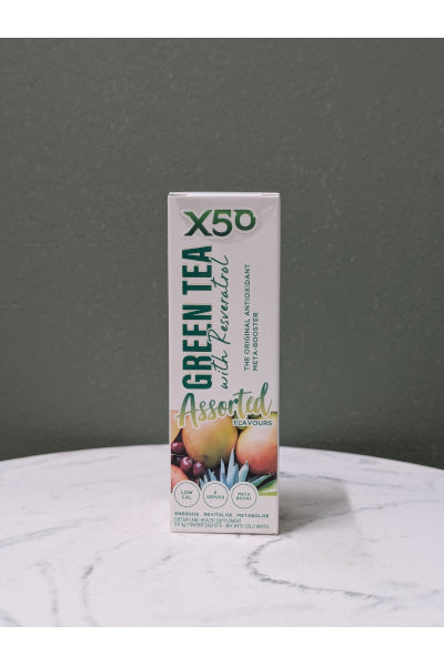 X50 GREEN TEA 6 ASSORT FLAVOUR 6PK