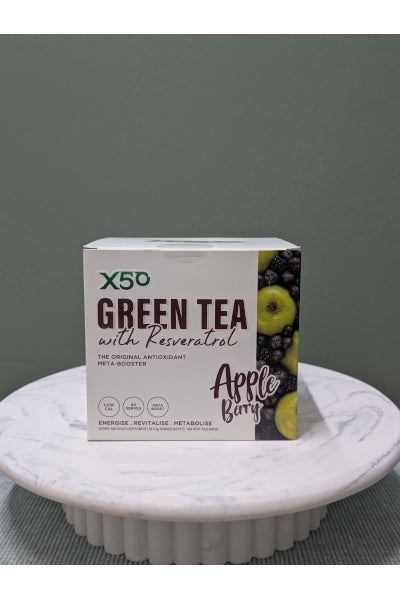 X50 GREEN TEA APPLE BERRY 60 SERVES