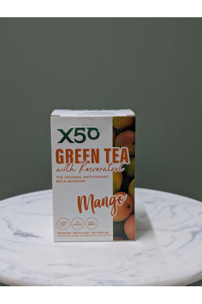 X50 GREEN TEA MANGO 30 SERVES