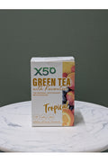 X50 GREEN TEA TROPICAL 30 SERVES