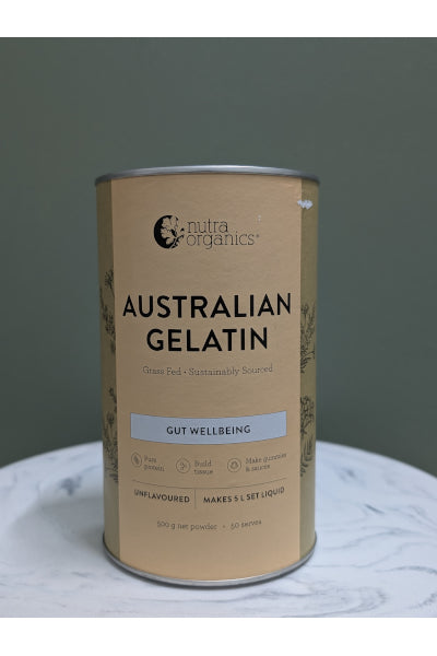 NUTRA NAT GELATIN UNFLAVOURED 500G