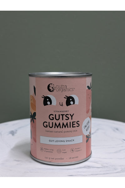 NUTRA NAT GUTSY GUMMIES STRAW 125GM