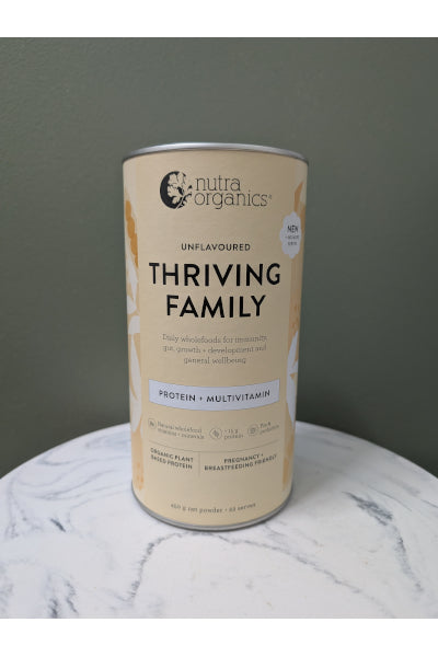NUTRA NAT THRIVING PROTEIN UNFLAV 450GM