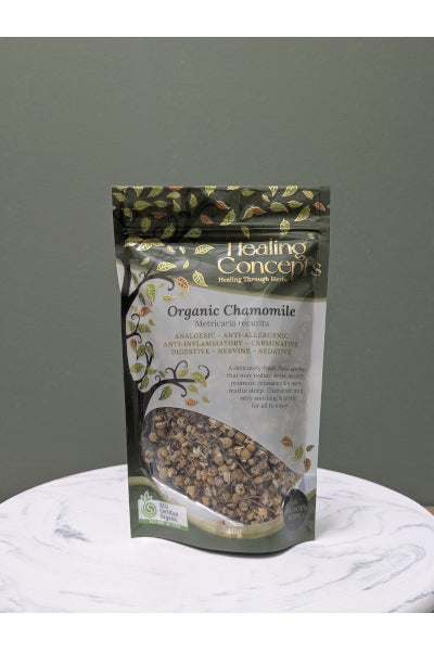 HEALING CONCEPTS ORG CHAMOMILE TEA 40GM