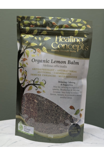 HEALING CONCEPTS ORG LEMON BALM 40G
