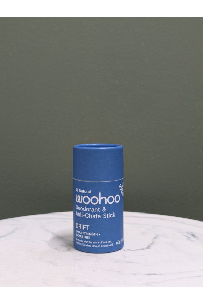 WOOHOO DEODORANT/CHAFE STICK DRIFT 60G