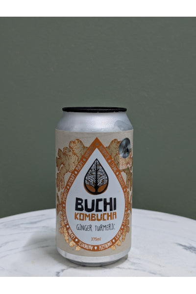 BUCHI KOMBUCHA GINGER & TURMERIC 375ML