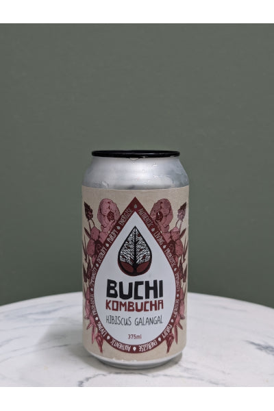 BUCHI KOMBUCHA HIBISCUS GALANGAL 375ML