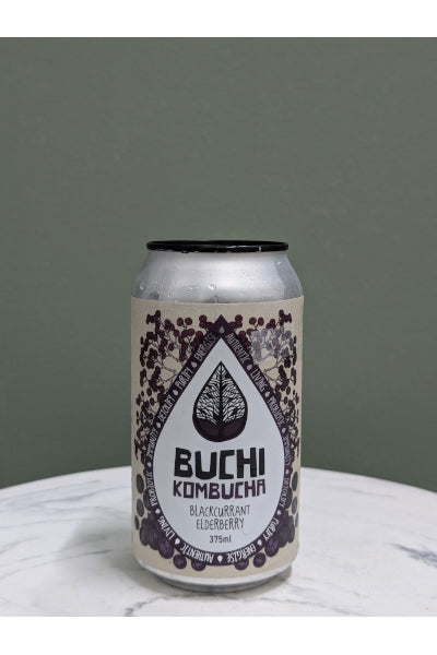 BUCHI KOMBUCHA BCURRANT+ EBERRY 375ML