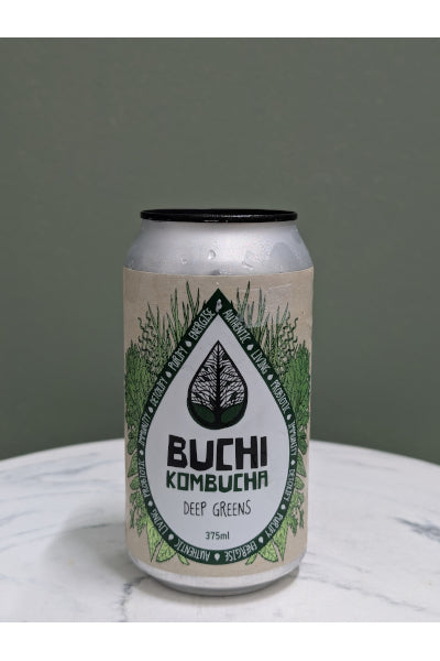 BUCHI KOMBUCHA DEEP GREENS 375ML