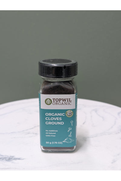TOPWIL ORG CLOVES GROUND 50GM