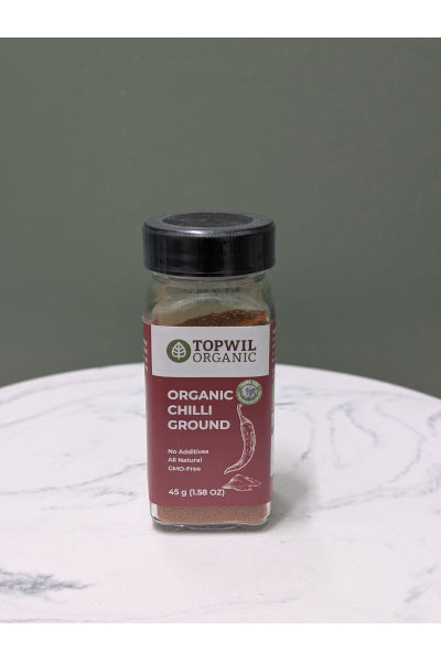 TOPWIL ORG CHILLI GROUND 45GM