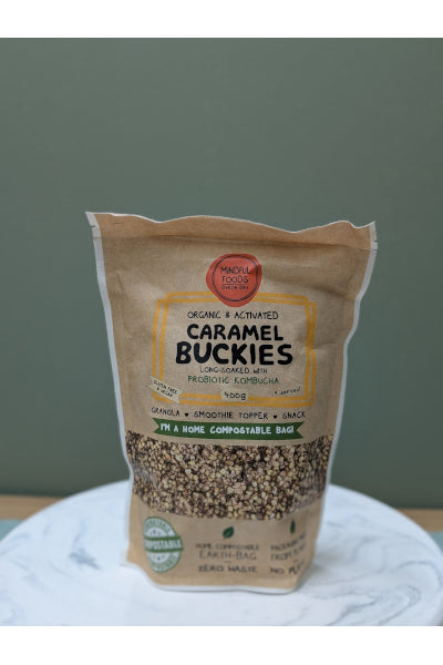 MINDFUL FOODS CARAMEL BUCKIES 400G