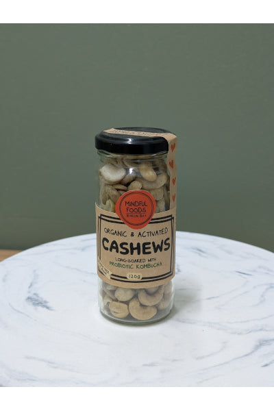 MINDFUL FOODS ORG CASHEWS 120G