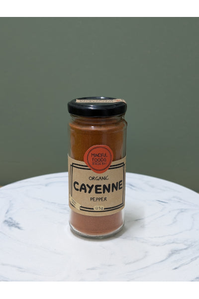 MINDFUL FOODS CAYENNE PEPPER 125G