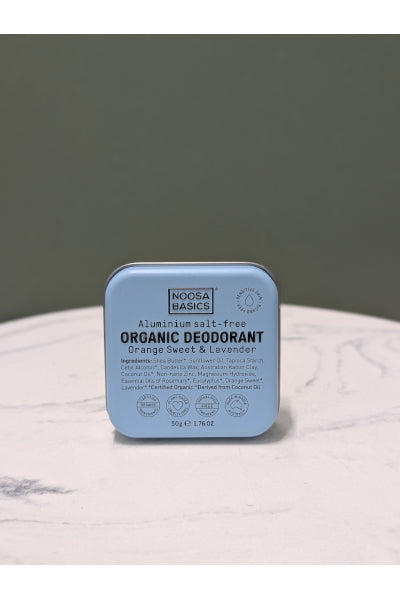 NOOSA BASICS DEODORANT TIN ORANGE/LAV