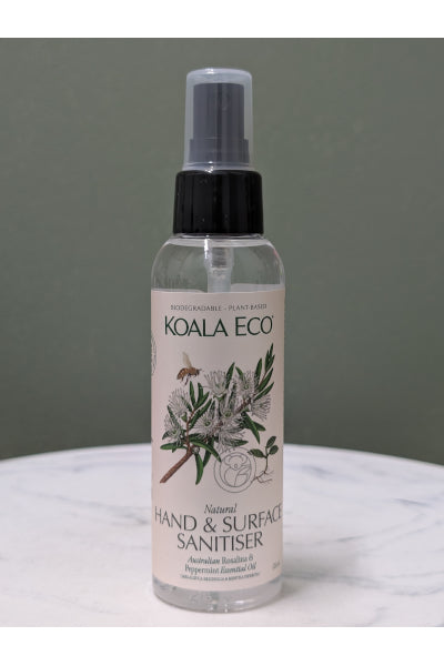 KOALA ECO H&S SANITIZER ROS/PMINT 125ML