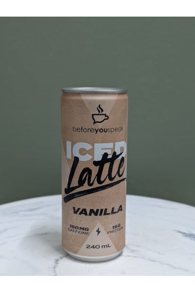 BEFOREYOUSPEAK ICED LATTE VANILLA 240ML