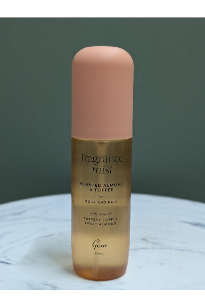 GEM FRAGRANCE MIST ALMOND & TOFFEE 90ML