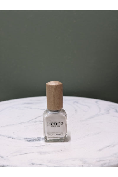 SIENNA AURA WHITE PEARL POLISH 10ML