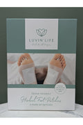 LUVIN LIFE DETOX FOOT PATCH BAMBOO 10PK