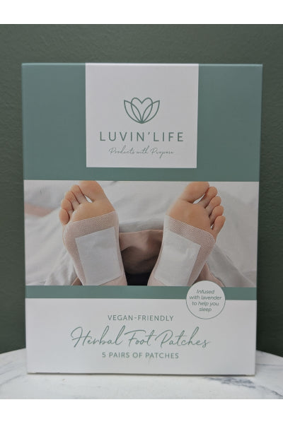 LUVIN LIFE DETOX FOOT PATCH BAMBOO 10PK