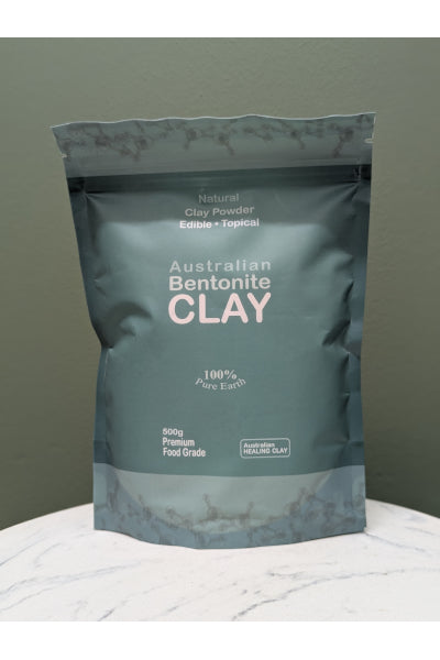 AUST HEALING CLAY BENTONITE POWDER 500G