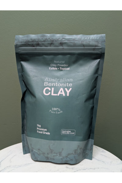 AUST HEALING CLAY BENTONITE POWDER 1KG