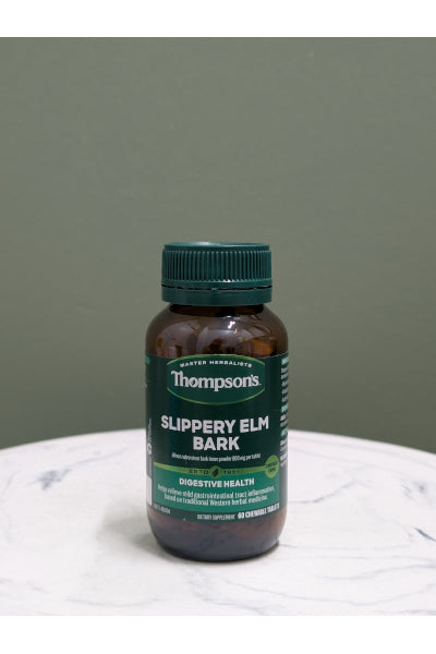 THOMPSONS SLIPPERY ELM BARK CHEW 60T
