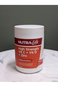 N/L HIGH STRENGTH VIT C, VIT D& ZINC 120