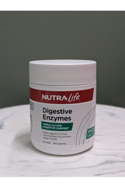 N/L DIGESTIVE ENZYMES 120CAPS