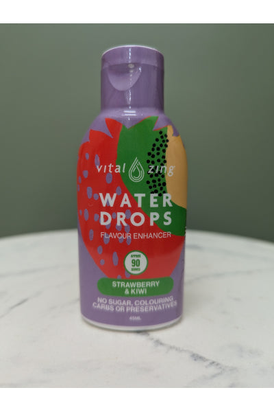 VITAL ZING WATER DROPS STRAWB KIWI 45ML