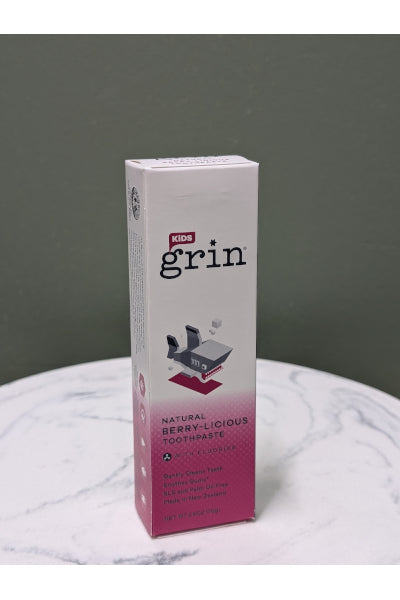 GRIN TOOTHPASTE KIDS BERRY LICIOUS