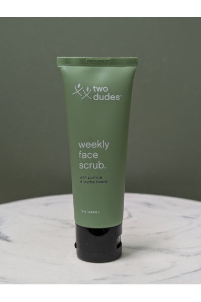 TWO DUDES WEEKLY FACE SCRUB 75ML