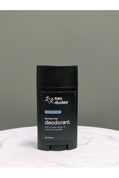 TWO DUDES DEODERANT STICK COCONUT RUSH
