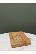 COOKI BAMBOO SHAMPOO BAR DRAINER DISH