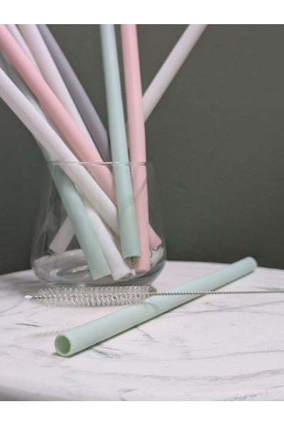 LITTLE MASHIES SILIC STRAW & BRUSH GREEN