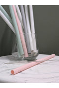 LITTLE MASHIES SILIC STRAW & BRUSH PINK
