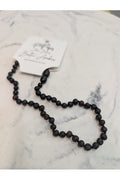 ZB AMBER BABY NECKLACE CHERRY 32CM